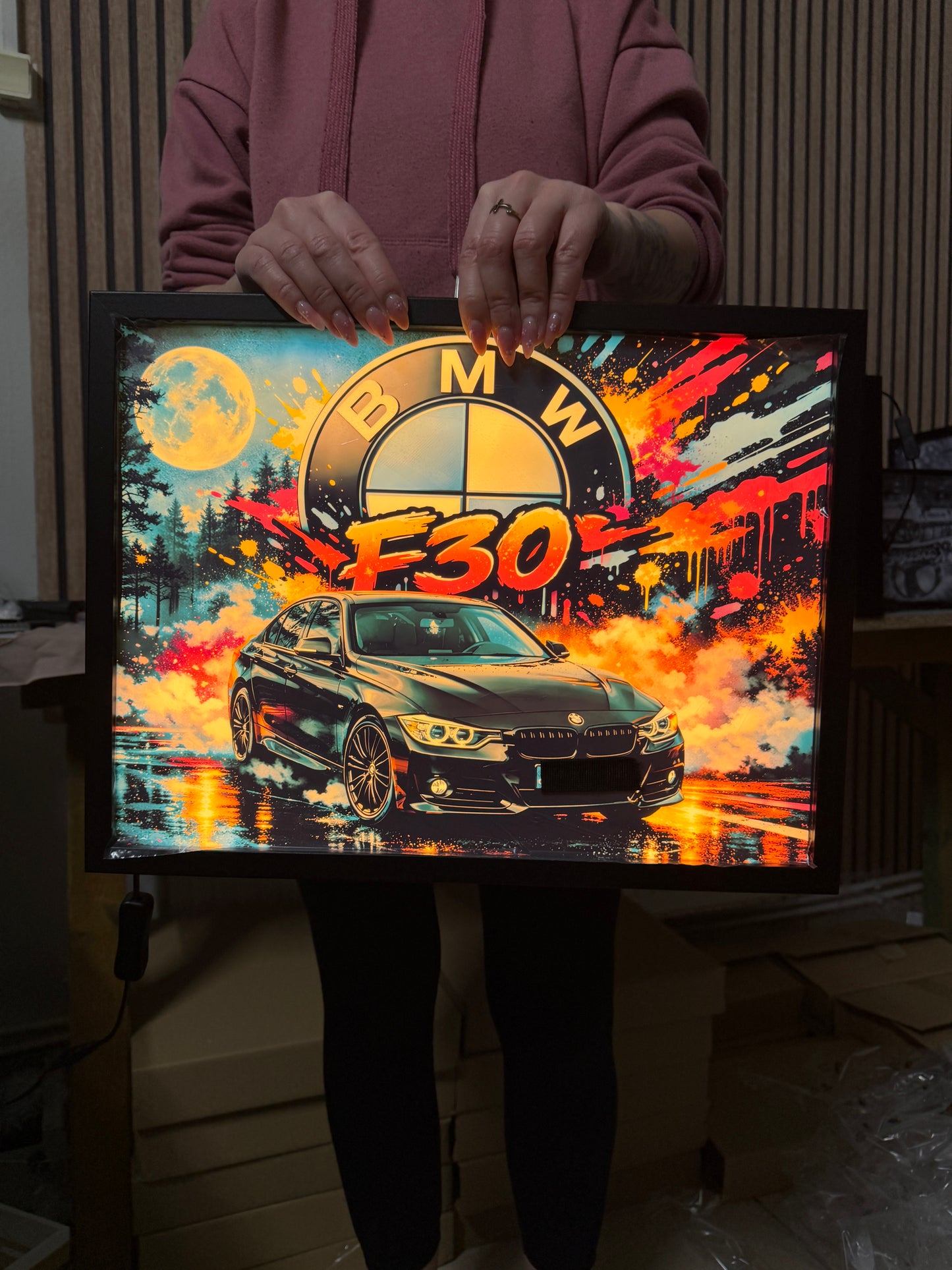 ObrazoLampka z własnej grafiki lub zdjęcia