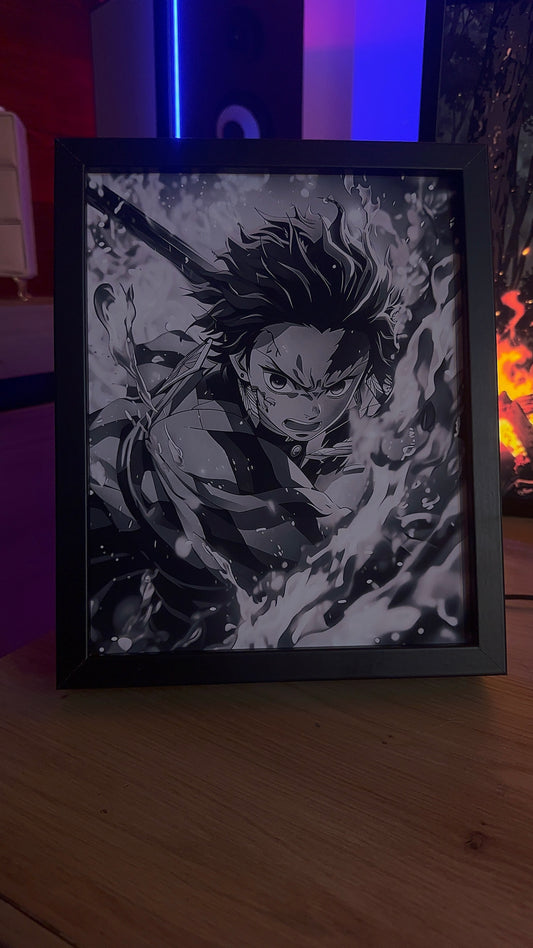 Obrazo-lampka Demon Slayer 2