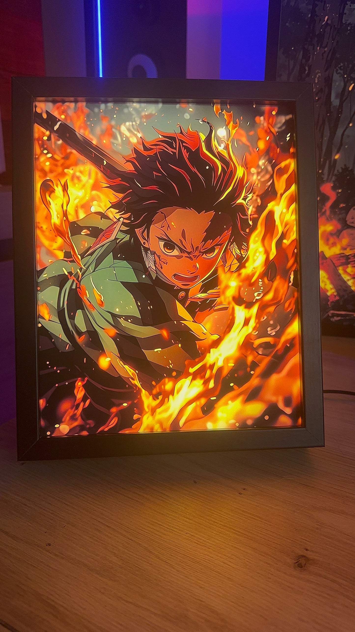 Obrazo-lampka Demon Slayer 2