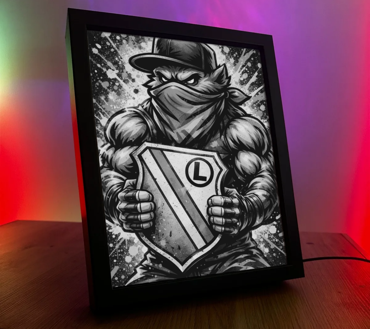 Obrazo Lampka Legia Warszawa 1