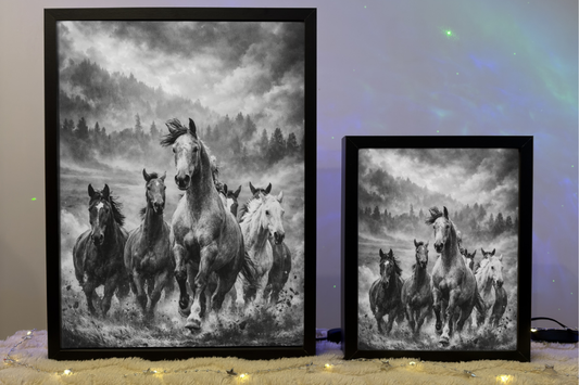 ObrazoLampka Prezent Koń Koniki Horse 10