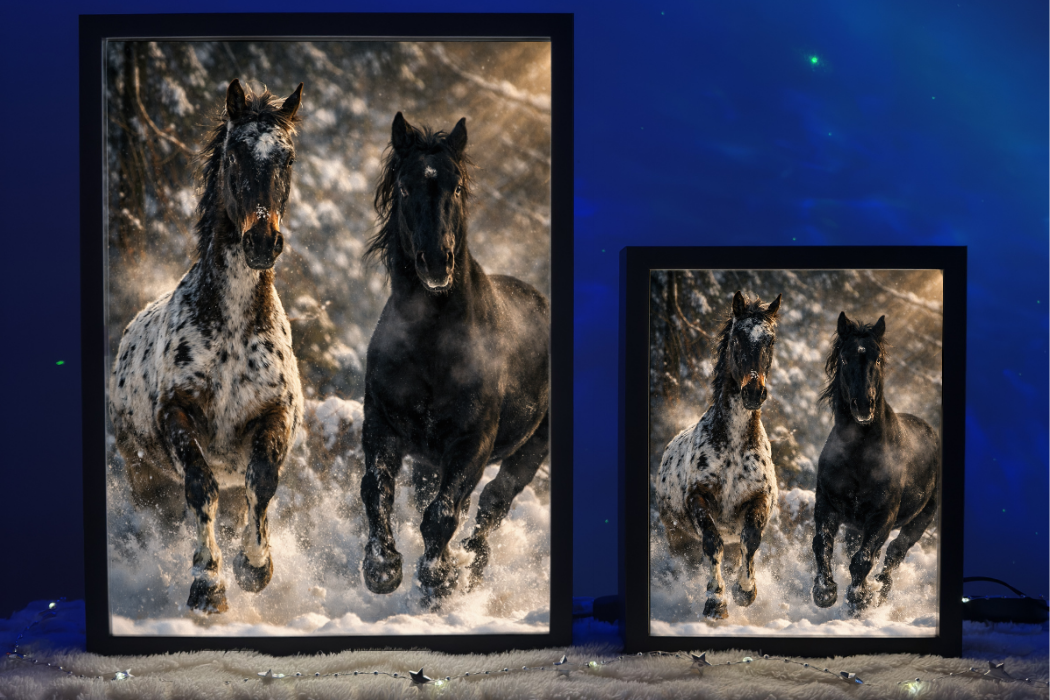 ObrazoLampka Prezent Koń Koniki Horse 9