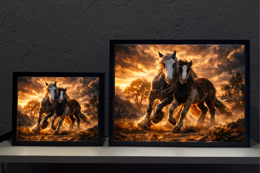 ObrazoLampka Prezent Koń Koniki Horse 1
