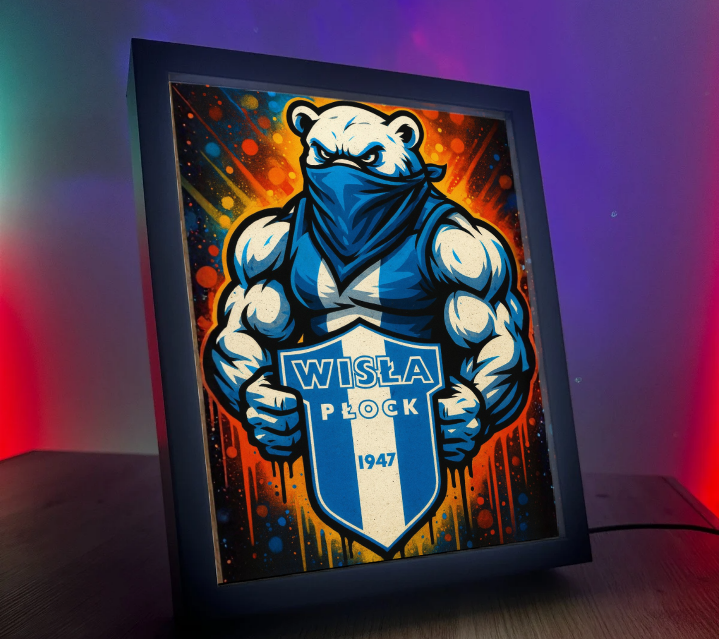 Obrazo Lampka Wisła Płock