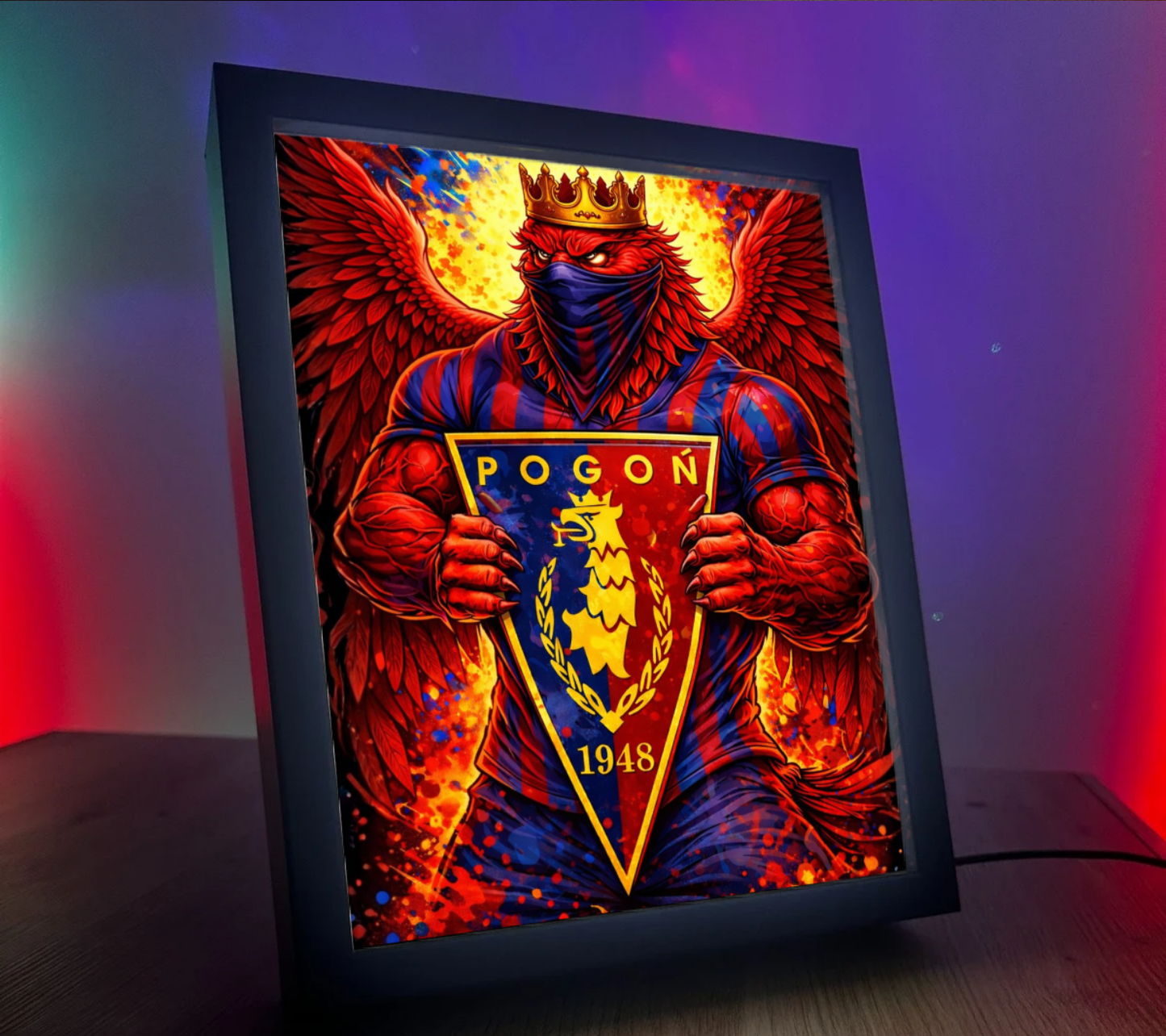 Obrazo Lampka Pogoń Szczecin 1