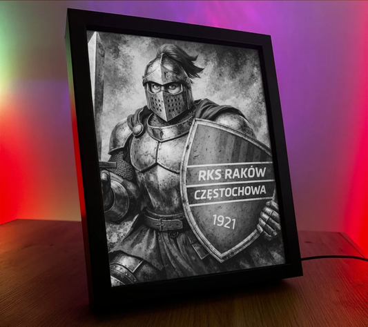 Obrazo Lampka RKS Raków Częstochowa 1