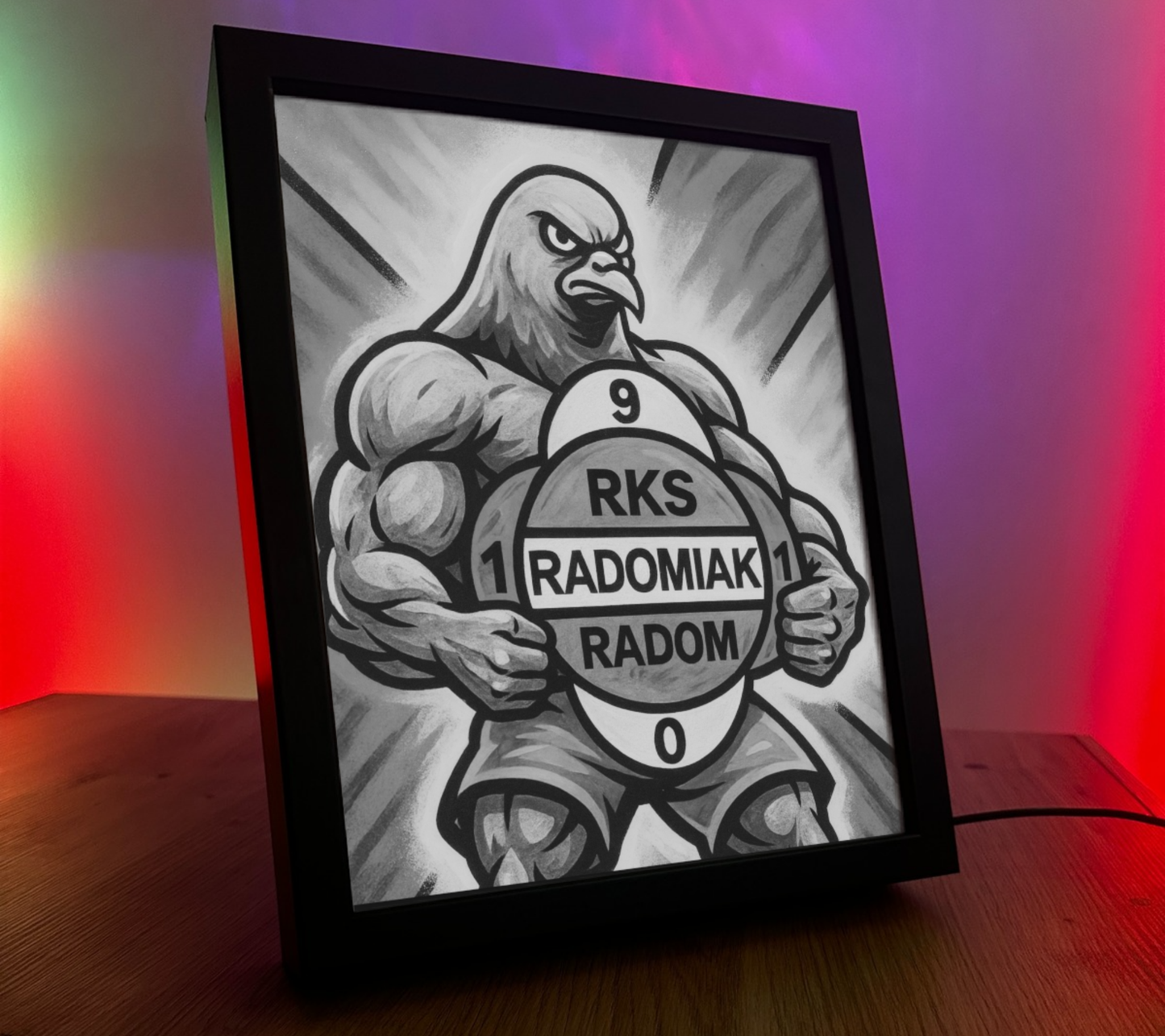 Obrazo Lampka RKS Radomiak Radom