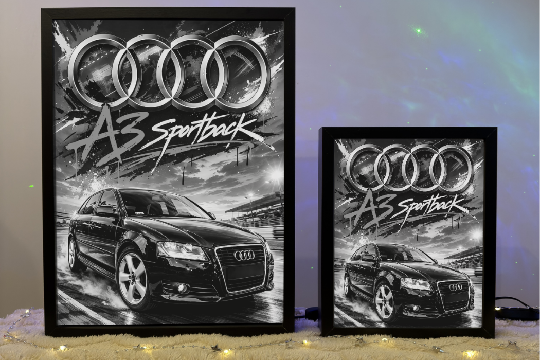 ObrazoLampka Prezent Lampka Nocna Audi A3 Sportback 1