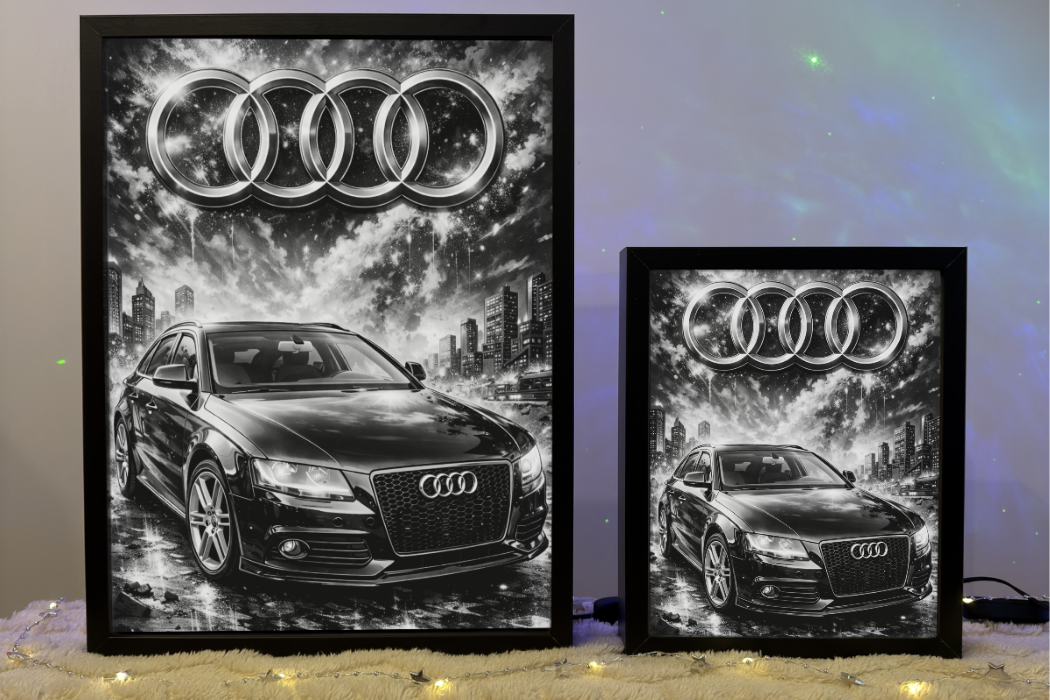 ObrazoLampka Prezent Lampka Nocna Audi A4 B8 3