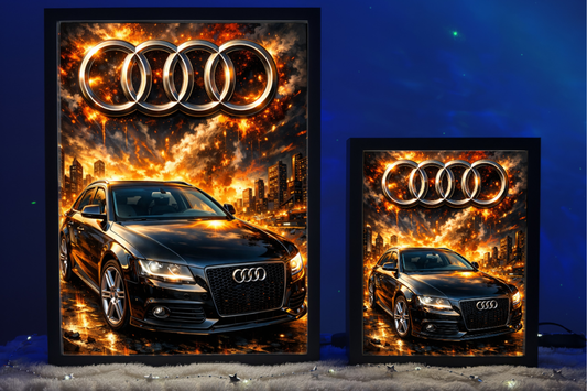 ObrazoLampka Prezent Lampka Nocna Audi A4 B8 3