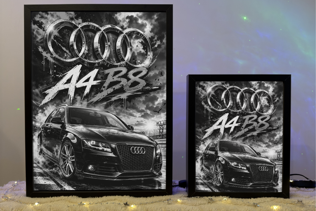 ObrazoLampka Prezent Lampka Nocna Audi A4 B8 1