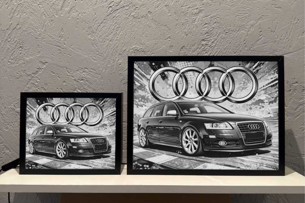 ObrazoLampka Prezent Lampka Nocna Audi A6 C6 Avant 1