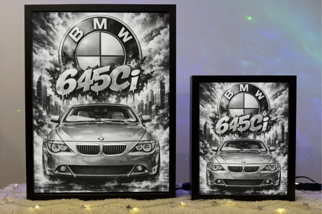 BMW 645ci Prezent Lampka Nocna ObrazoLampka Siwy 2