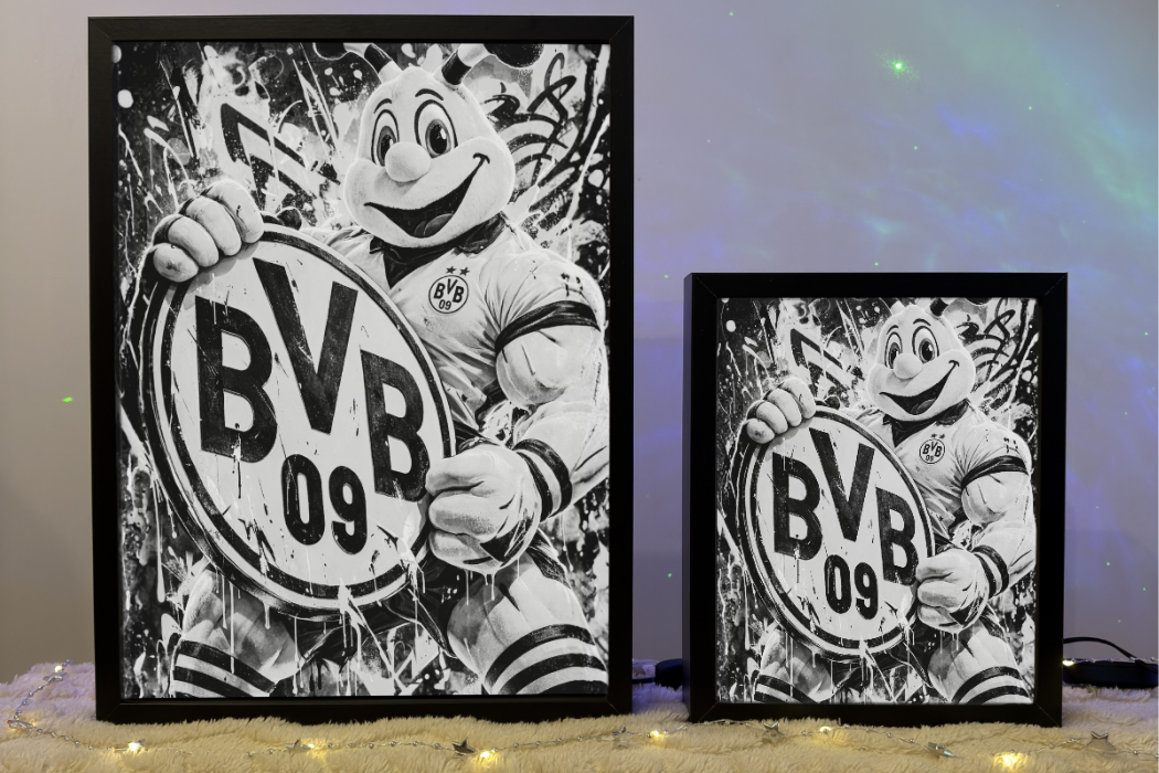 ObrazoLampka Prezent dla Kibica Borussia Dortmund BVB Emma 1