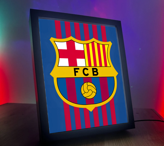 Obrazo lampka FC Barcelona 3 prezent dla kibica