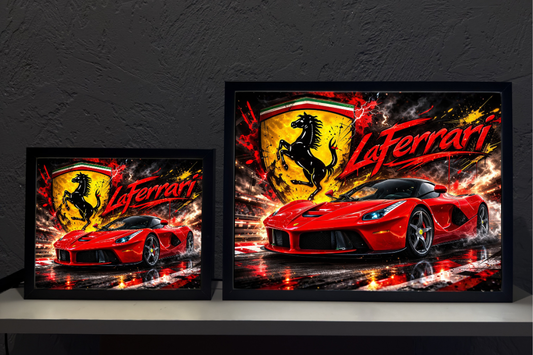 ObrazoLampka Prezent Lampka Nocna Ferrari LaFerrari 2