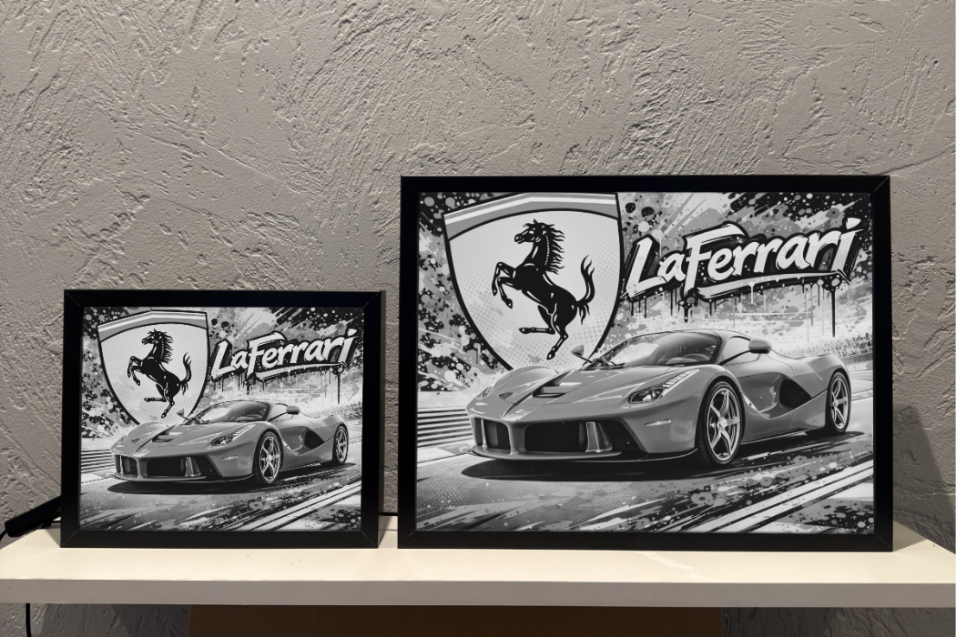 ObrazoLampka Prezent Lampka Nocna Ferrari LaFerrari 1