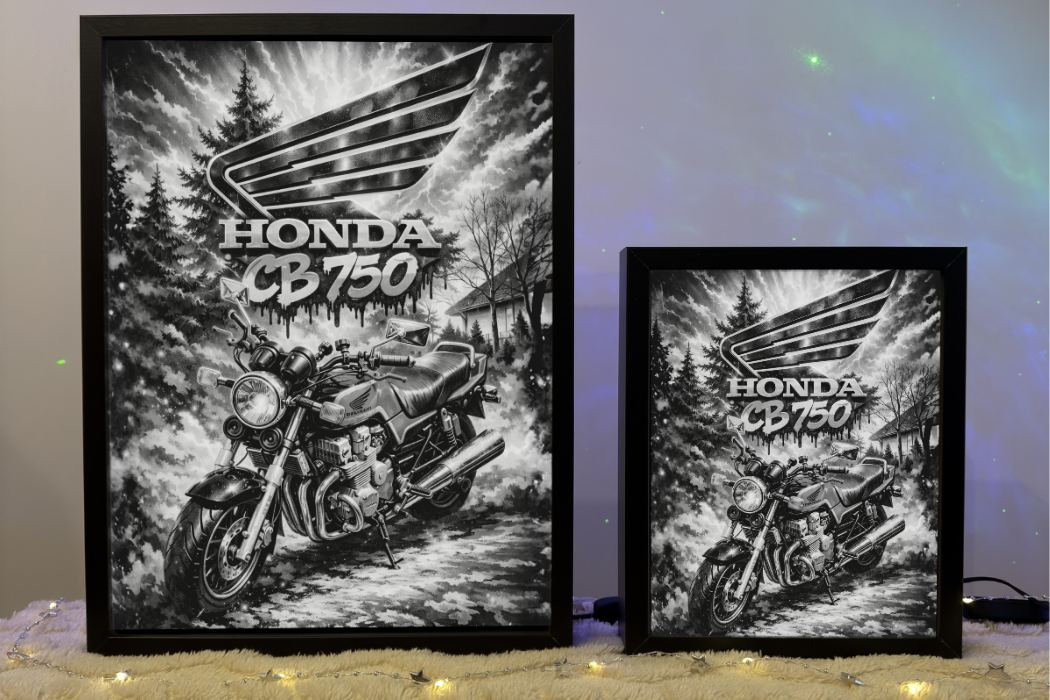 Honda CB 750 Lampka Nocna Pomysł na Prezent ObrazoLampka 2