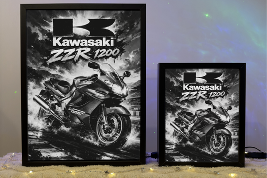 ObrazoLampka Lampka Nocna Kawasaki ZZR 1200 Niebieski 1