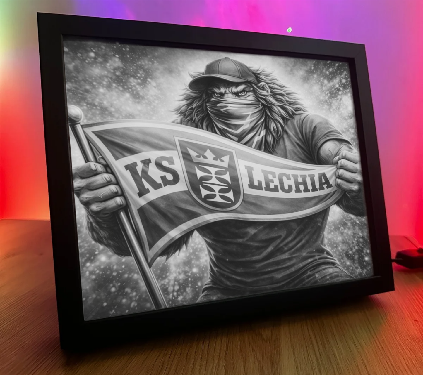 Obrazo Lampka KS Lechia Gdańsk 1