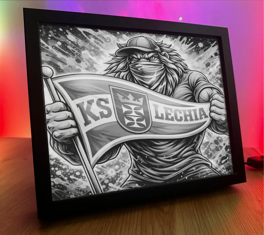 Obrazo Lampka KS Lechia Gdańsk 2