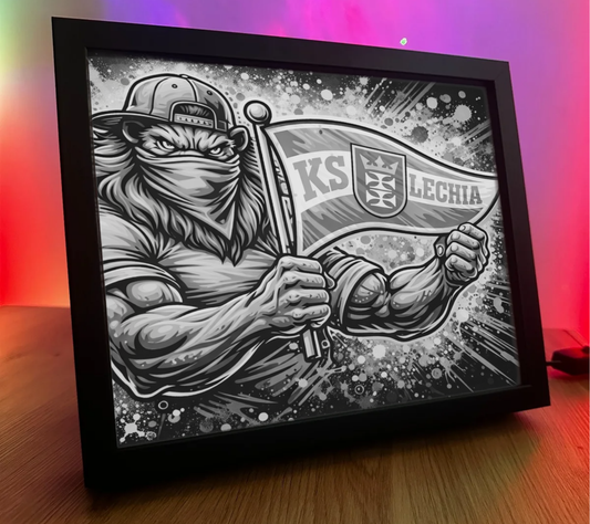 Obrazo Lampka KS Lechia Gdańsk 3