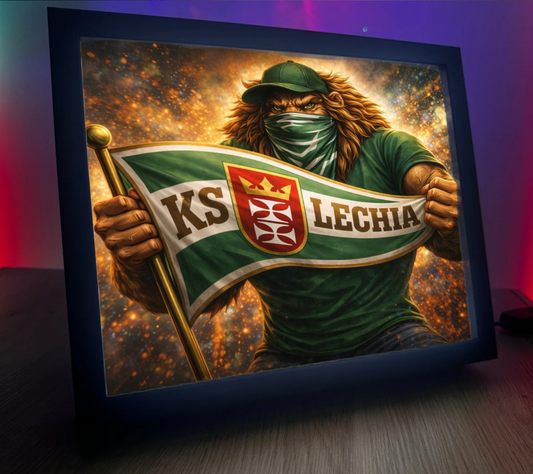 Obrazo Lampka KS Lechia Gdańsk 1