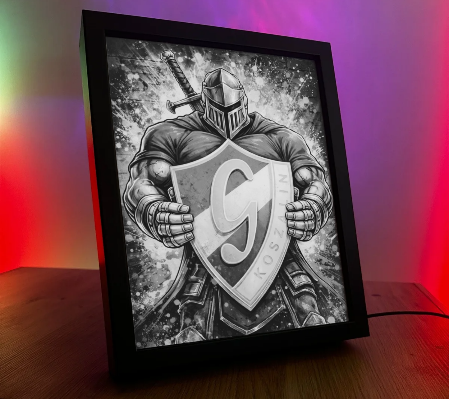 Obrazo Lampka Gwardia Koszalin 1