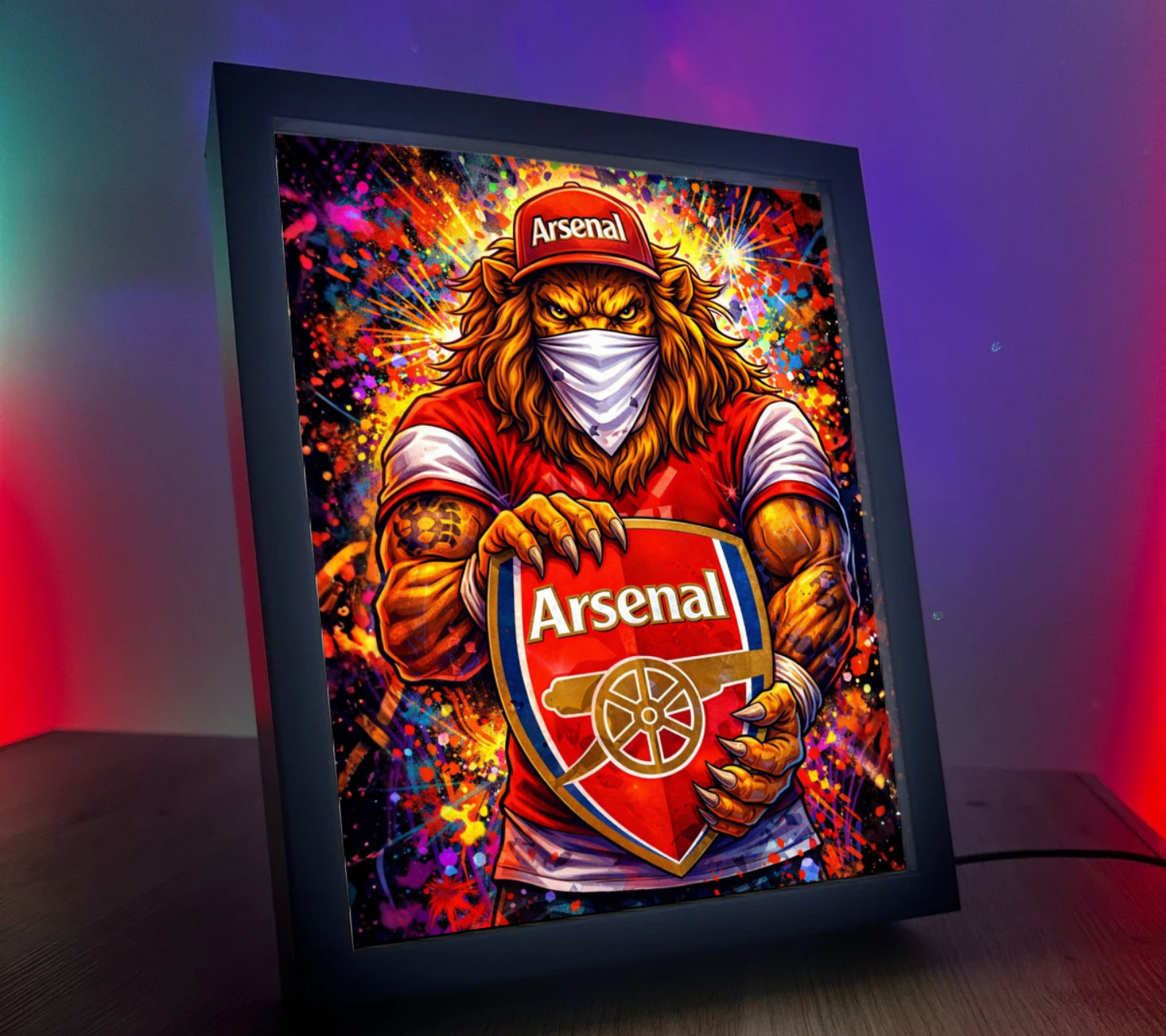 Obrazo Lampka Arsenal 1