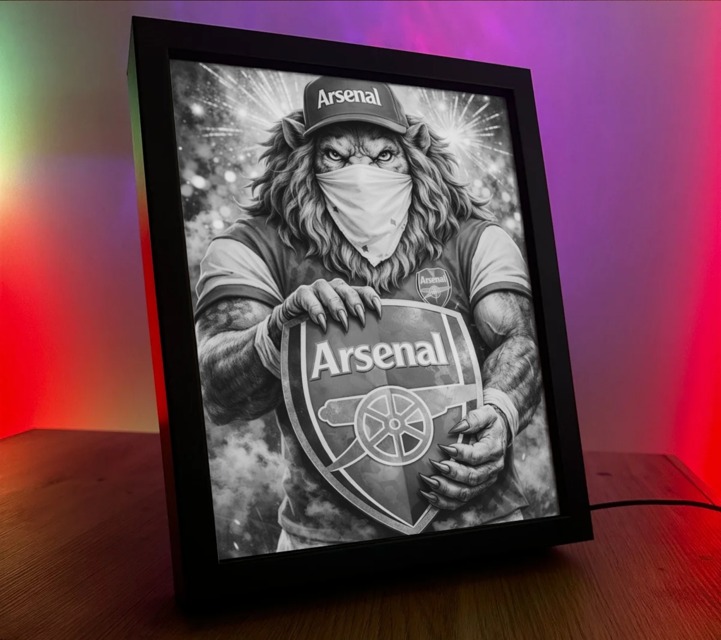 Obrazo Lampka Arsenal 2