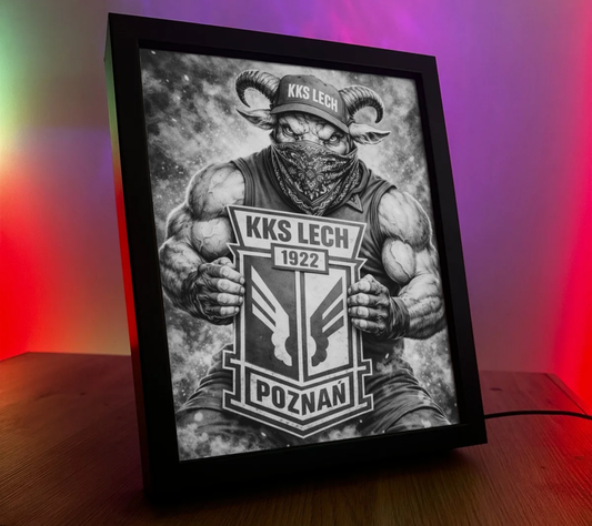 Obrazo Lampka KKS Lech Poznań 3