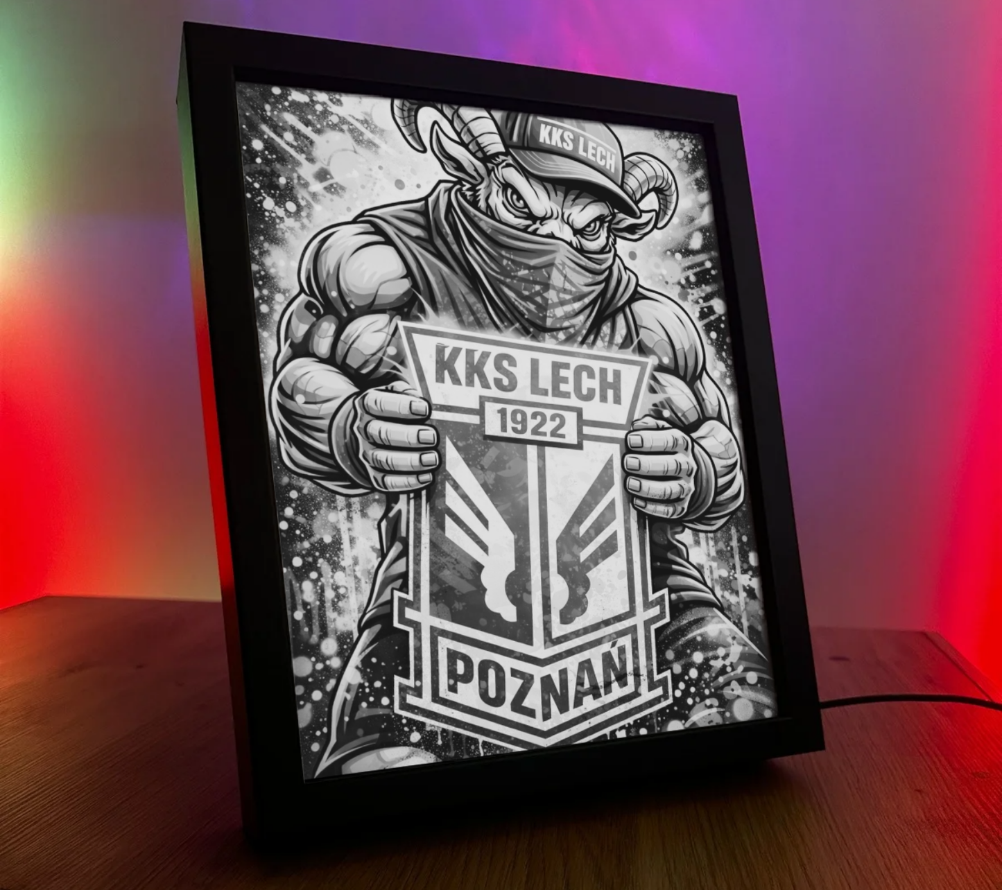 Obrazo Lampka KKS Lech Poznań 4