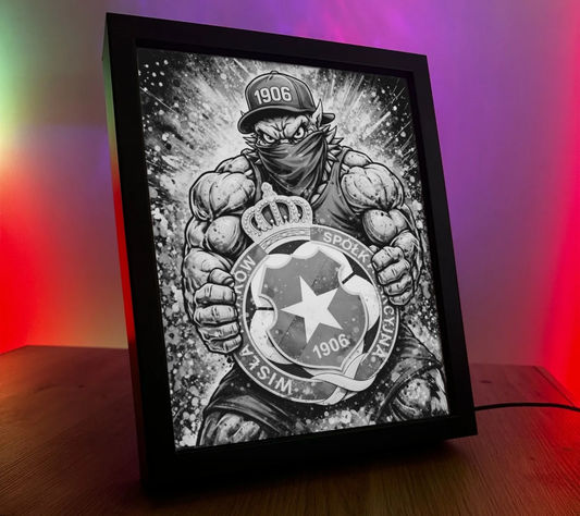 Obrazo Lampka Wisła Kraków 1