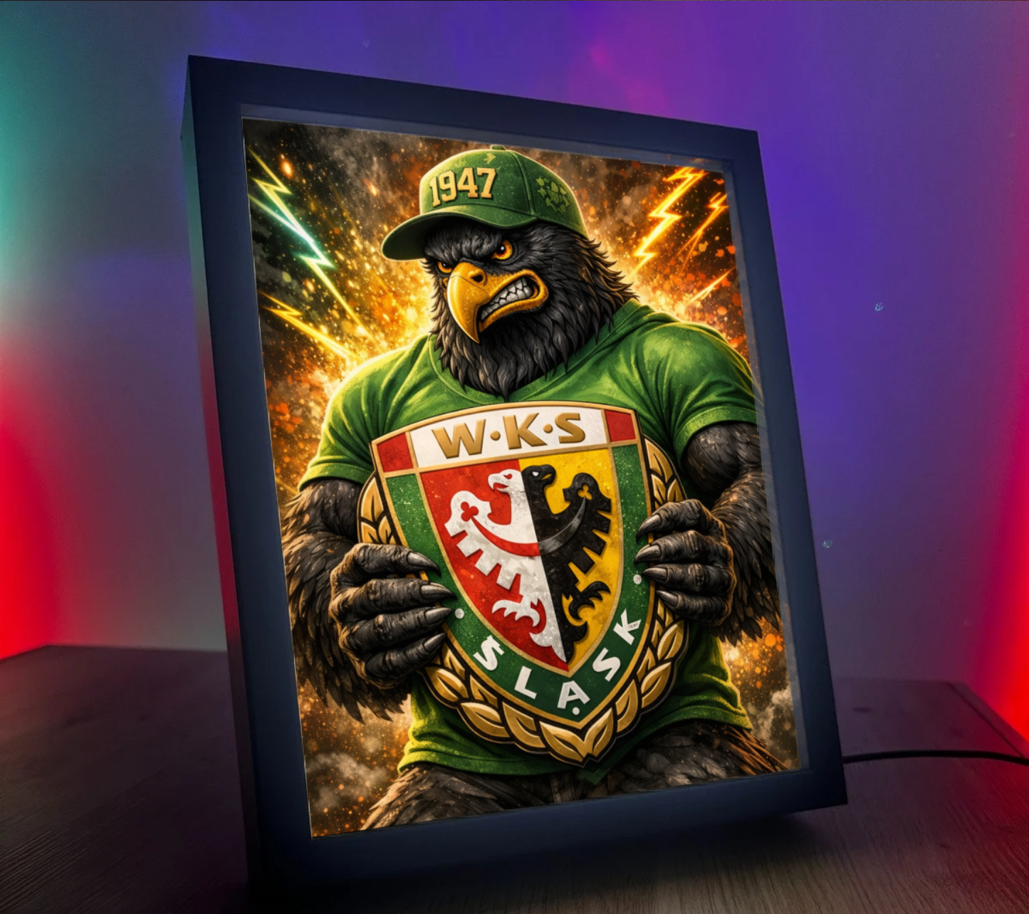 Obrazo Lampka WKS Śląsk Wrocław 2