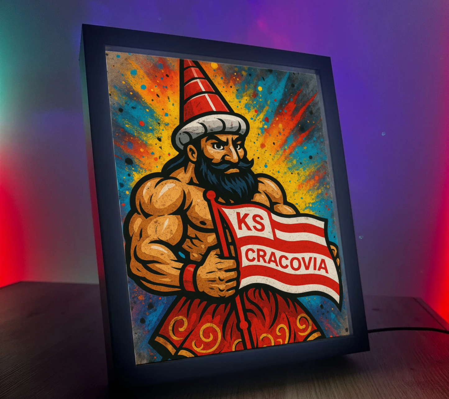 Obrazo Lampka KS Cracovia