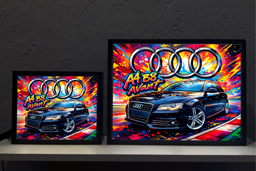 ObrazoLampka Prezent Lampka Nocna Audi A4 B8 Avant 2