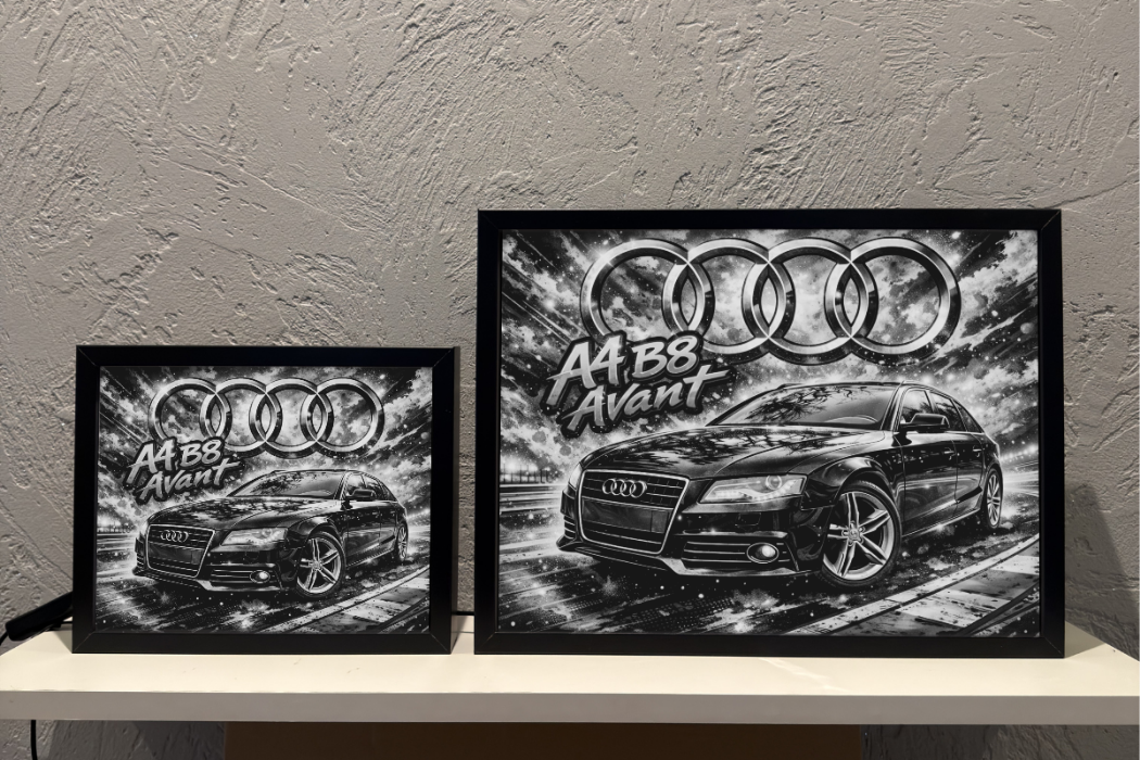 ObrazoLampka Prezent Lampka Nocna Audi A4 B8 Avant 1