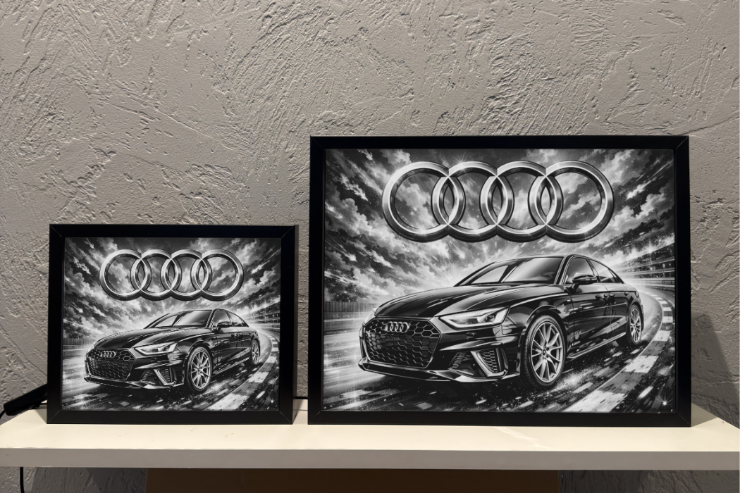 ObrazoLampka Prezent Lampka Nocna Audi A4 B9 1
