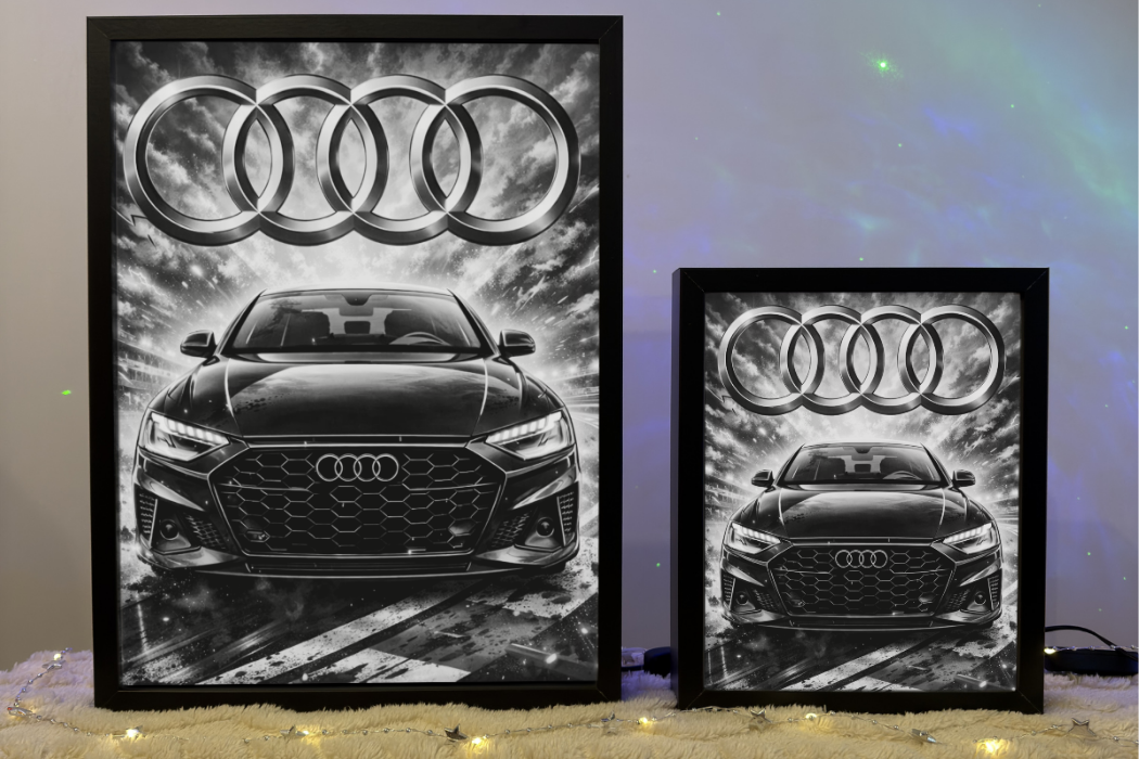 ObrazoLampka Prezent Lampka Nocna Audi A4 B9 2