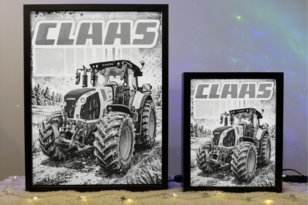 ObrazoLampka Traktor Claas Axion 1