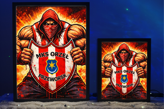 ObrazoLampka Prezent dla Kibica MKS Orzeł Przeworsk 1