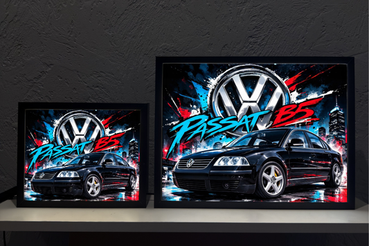 ObrazoLampka VW Passat B5 Czarny 1