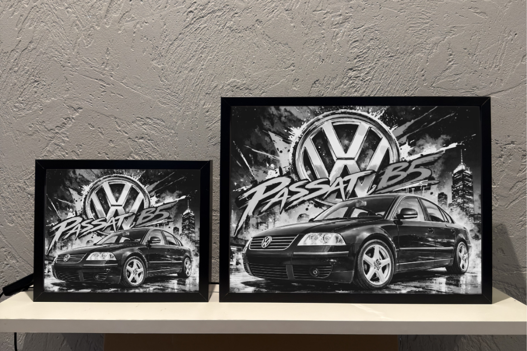 ObrazoLampka VW Passat B5 Granatowy 1