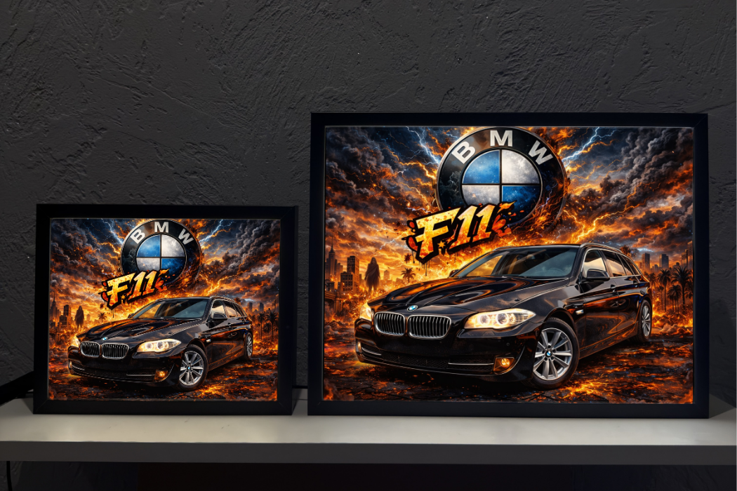 ObrazoLampka Prezent Lampka Nocna BMW F11 1