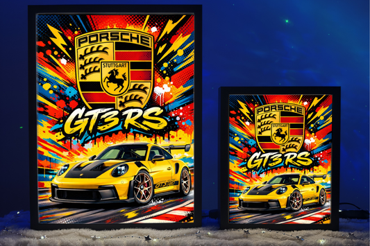 ObrazoLampka Prezent Lampka Nocna Porsche GT3RS 1