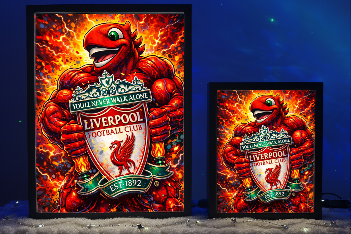ObrazoLampka Prezent dla Kibica LiverPool 1