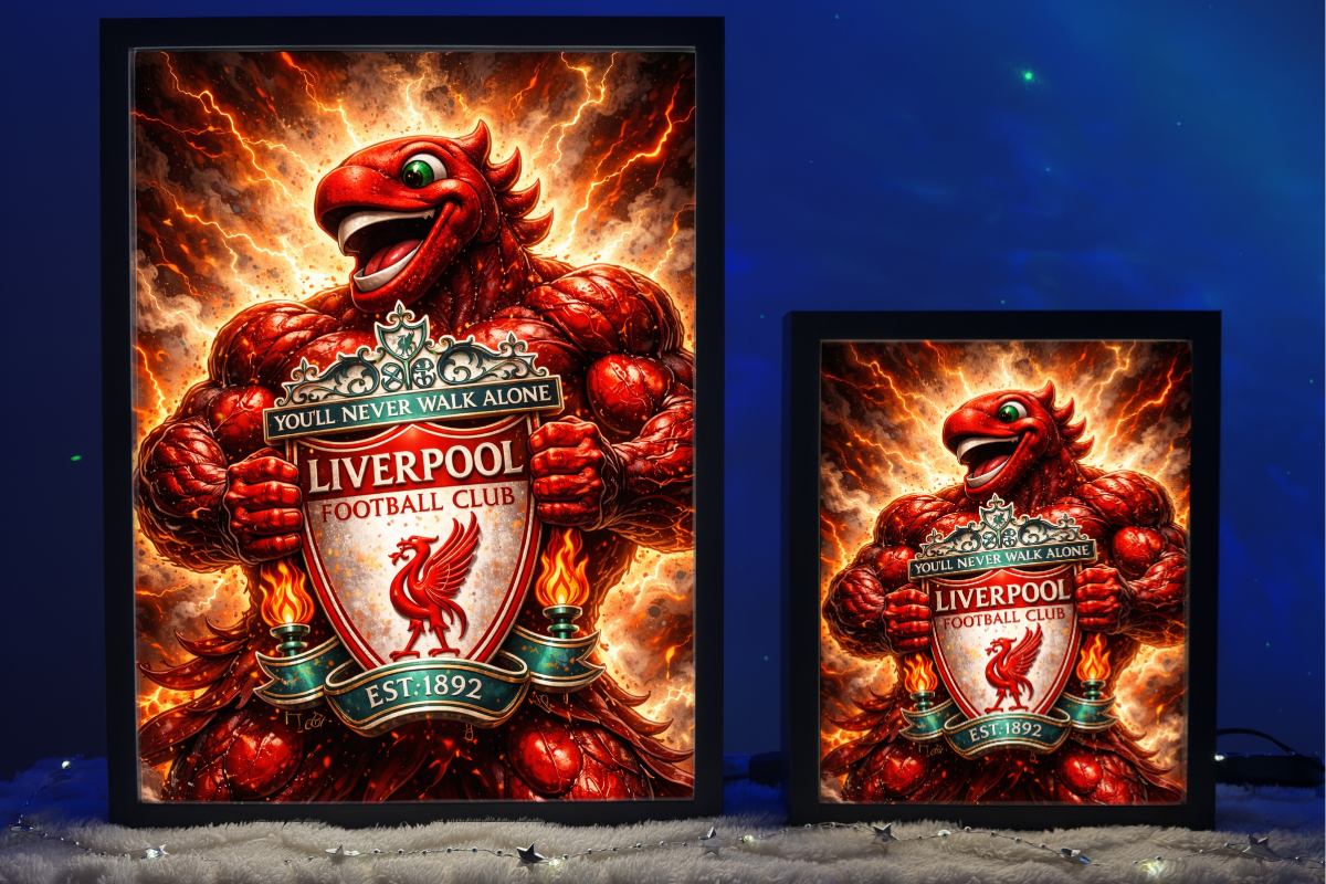 ObrazoLampka Prezent dla Kibica LiverPool 3