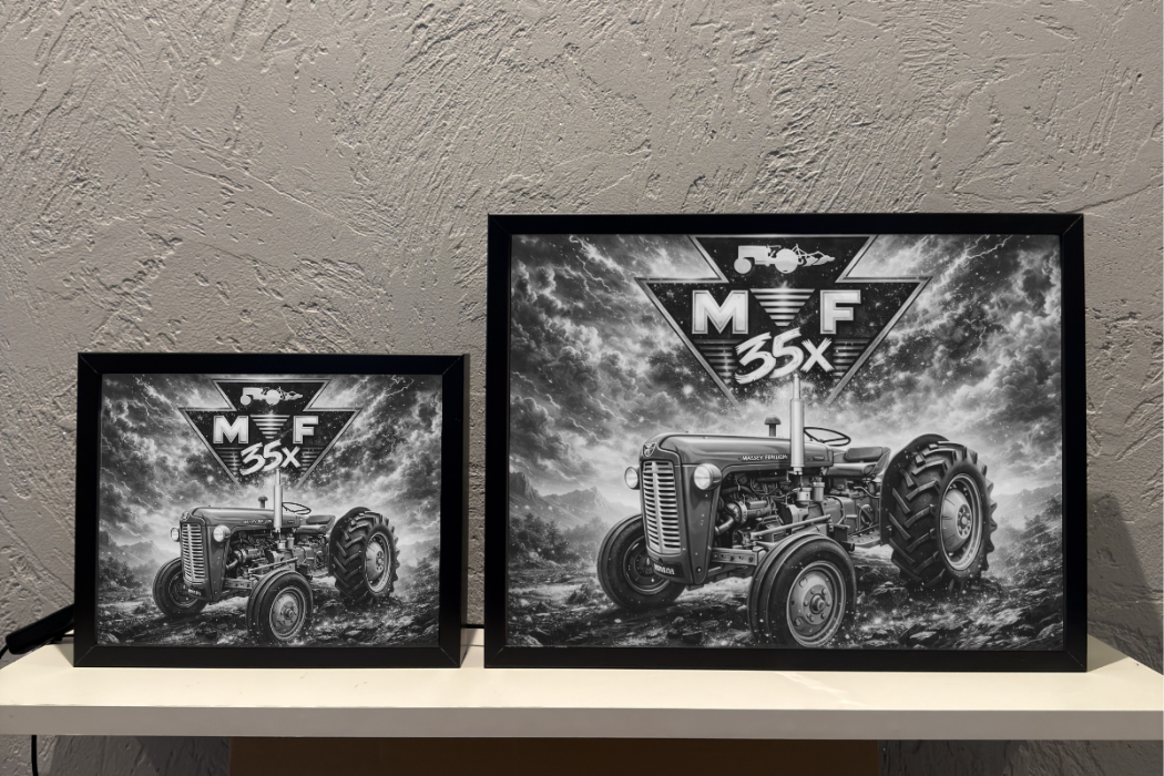 ObrazoLampka Traktor Massey Ferguson 35X 2