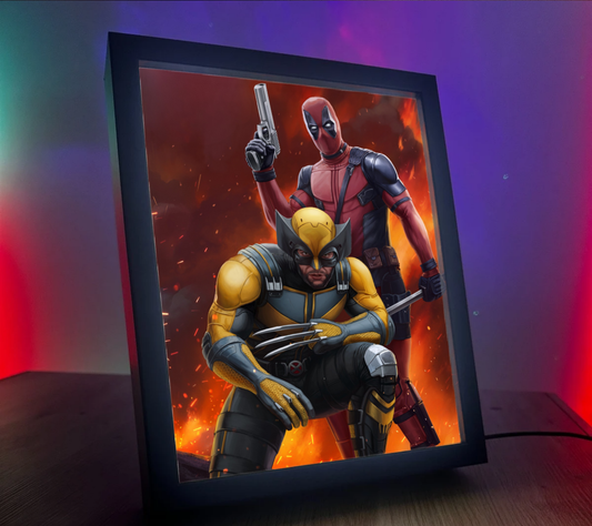 Obrazo-lampka pomysł na prezent Deadpool 2