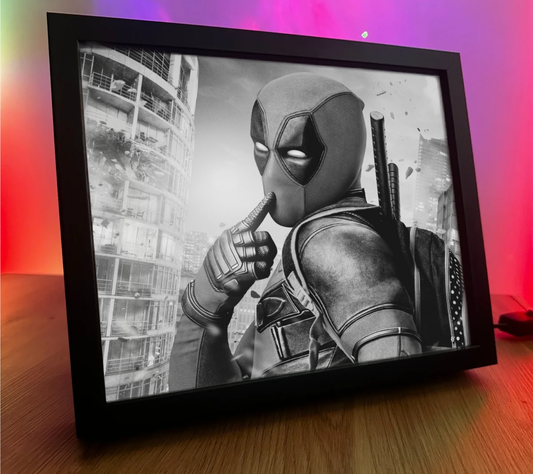 Obrazo-lampka pomysł na prezent Deadpool 6